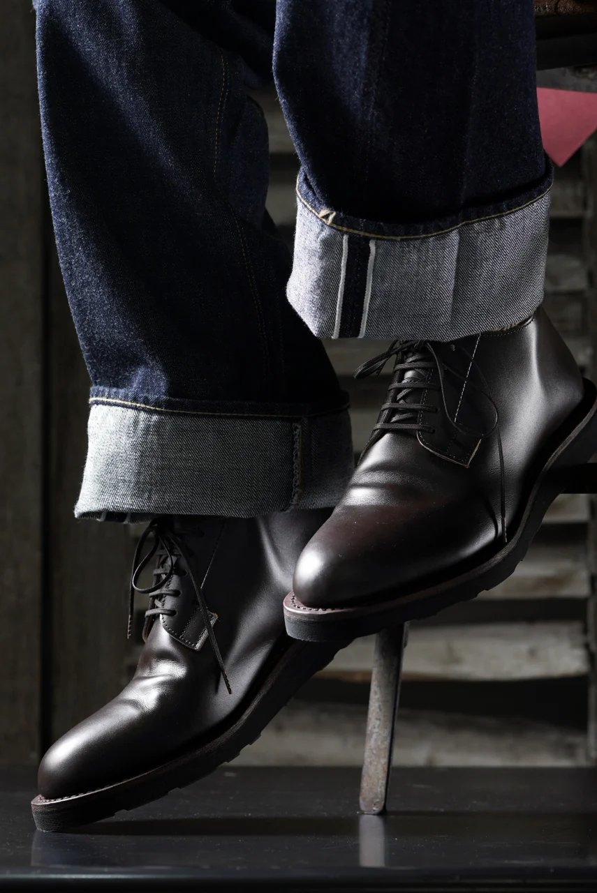 Portaille x N/07 exclusive POSTMAN SHOES / WEIN HEIMER BOX CALF (DARK BROWN) - Image 29