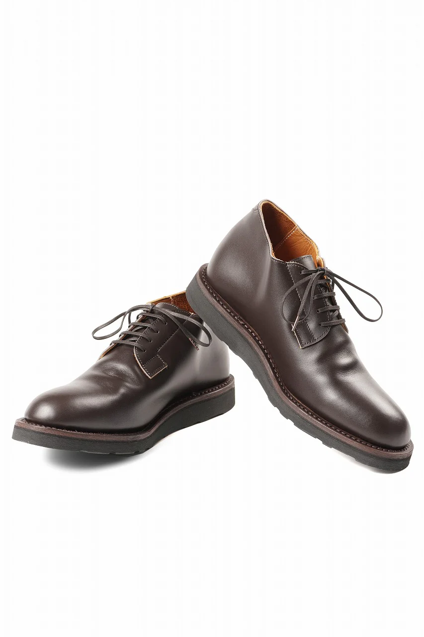 Portaille x N/07 exclusive POSTMAN SHOES / WEIN HEIMER BOX CALF (DARK BROWN) - Image 8