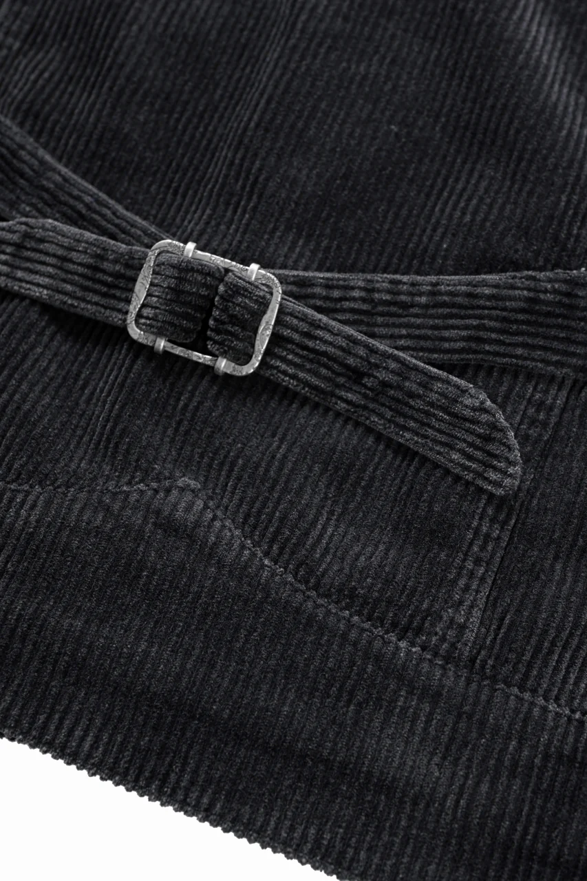 Professor.E AGED CORDUROY JACKET (AGED BLACK) - Image 12