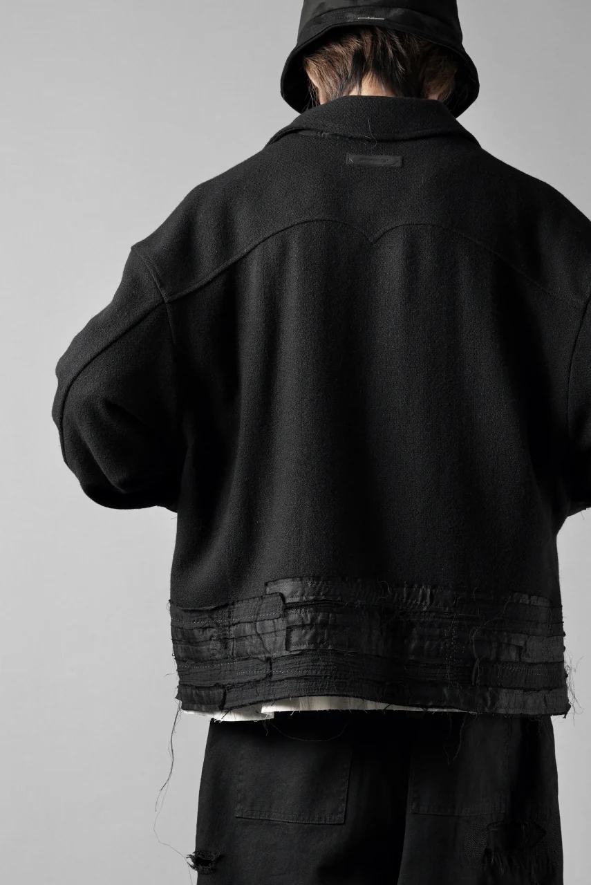 Professor.E APPLIQUE JACKET (BLACK) - Image 13