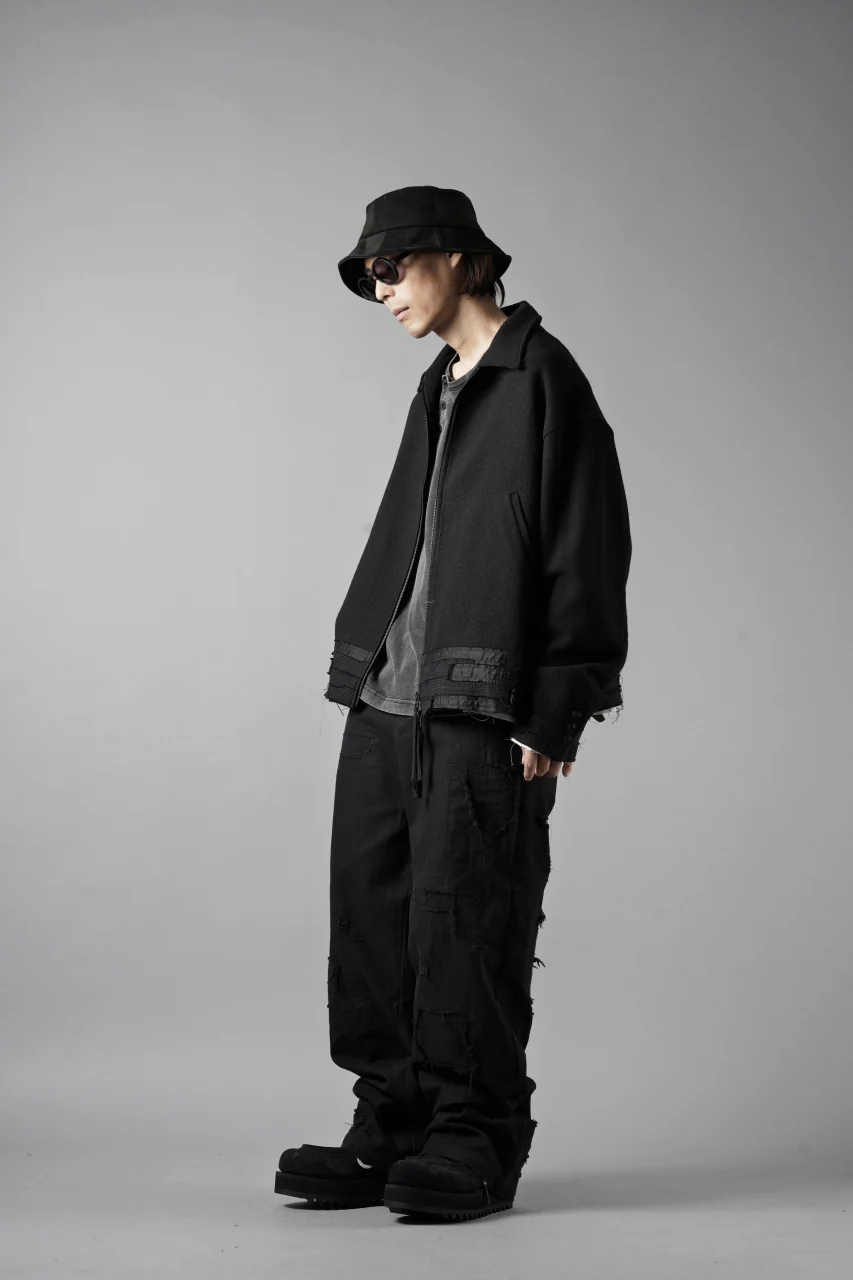 Professor.E APPLIQUE JACKET (BLACK) - Image 19