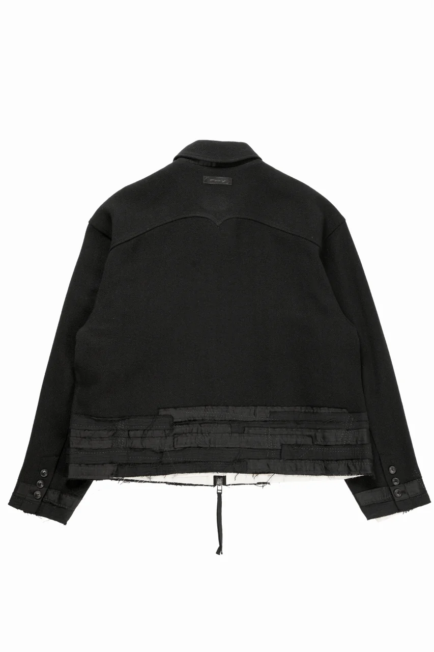 Professor.E APPLIQUE JACKET (BLACK) - Image 2