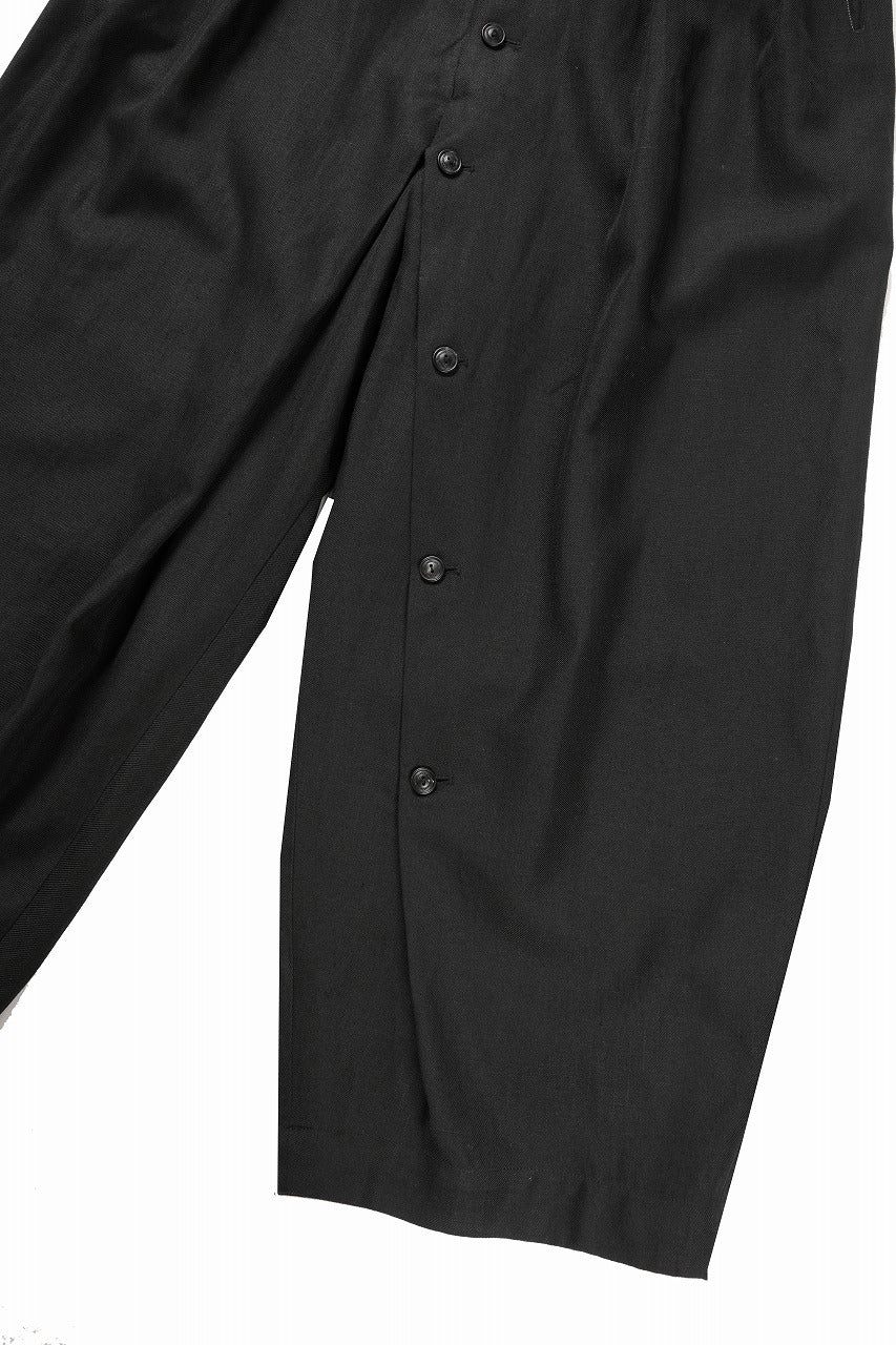 Professor.E BUTTON DRAFT PANTS (BLACK) - Image 6