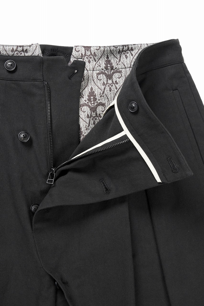 Professor.E BUTTON DRAFT SHORTS (BLACK) - Image 9