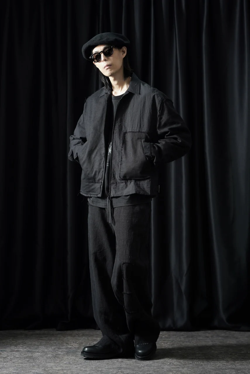 Professor.E DOTS COACH JACKET (BLACK) - Image 13