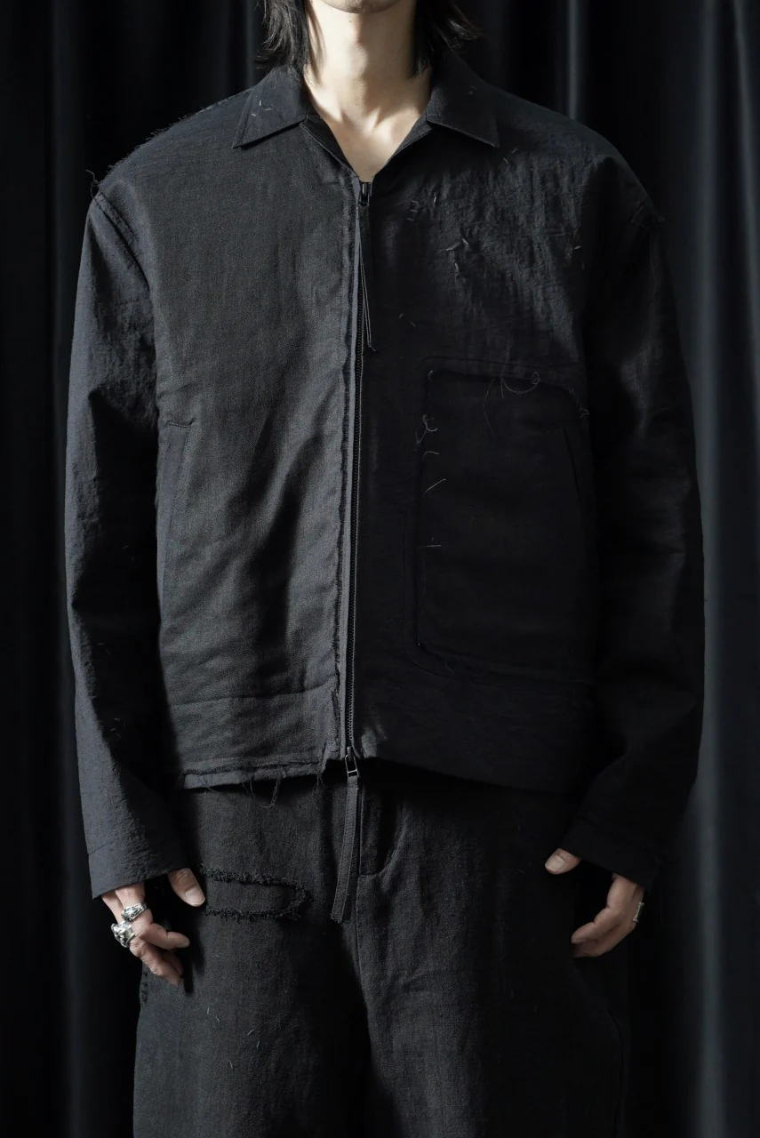 Professor.E DOTS COACH JACKET (BLACK) - Image 3