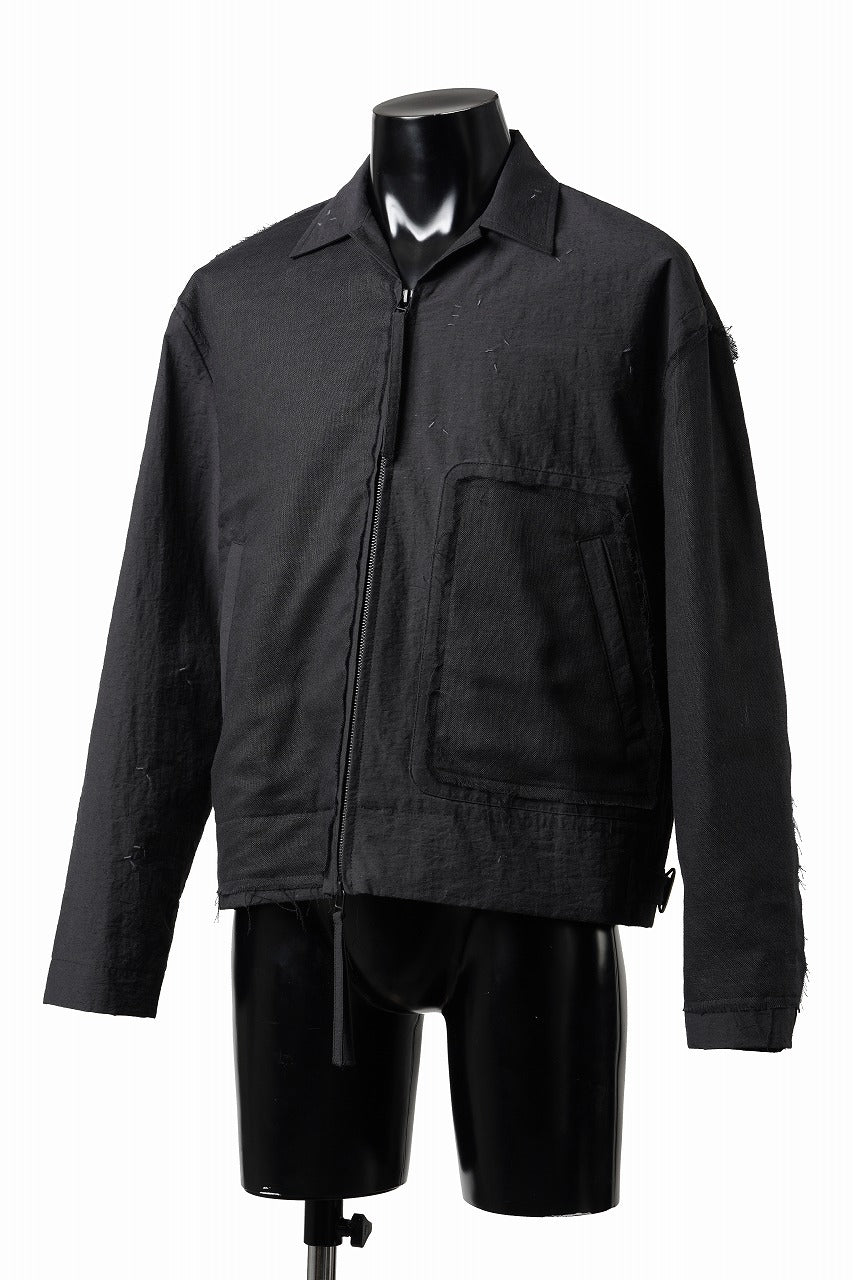 Professor.E DOTS COACH JACKET (BLACK) - Image 4