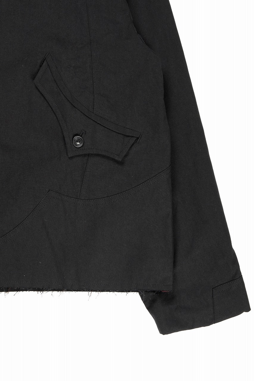 Professor.E DRAWSTRING COACH JACKET (BLACK) - Image 12
