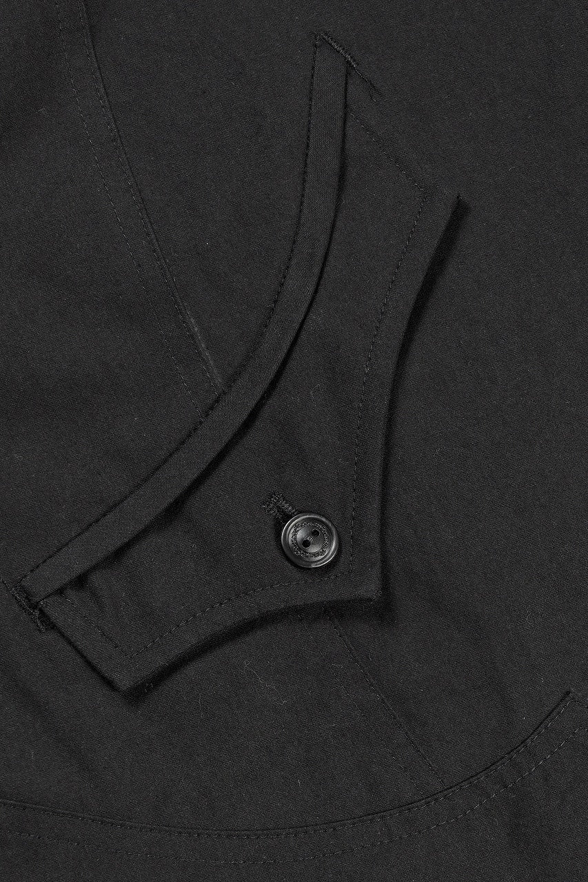 Professor.E DRAWSTRING COACH JACKET (BLACK) - Image 15