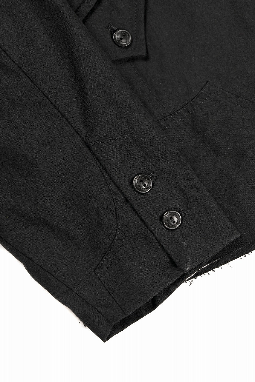 Professor.E DRAWSTRING COACH JACKET (BLACK) - Image 16