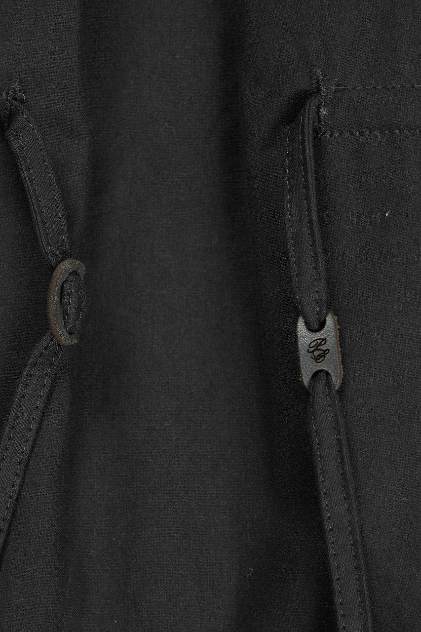 Professor.E DRAWSTRING COACH JACKET (BLACK) - Image 18