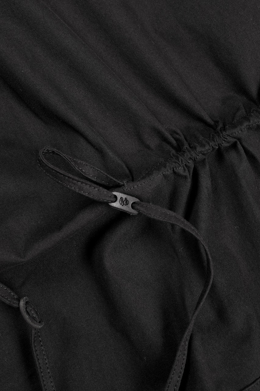 Professor.E DRAWSTRING COACH JACKET (BLACK) - Image 19