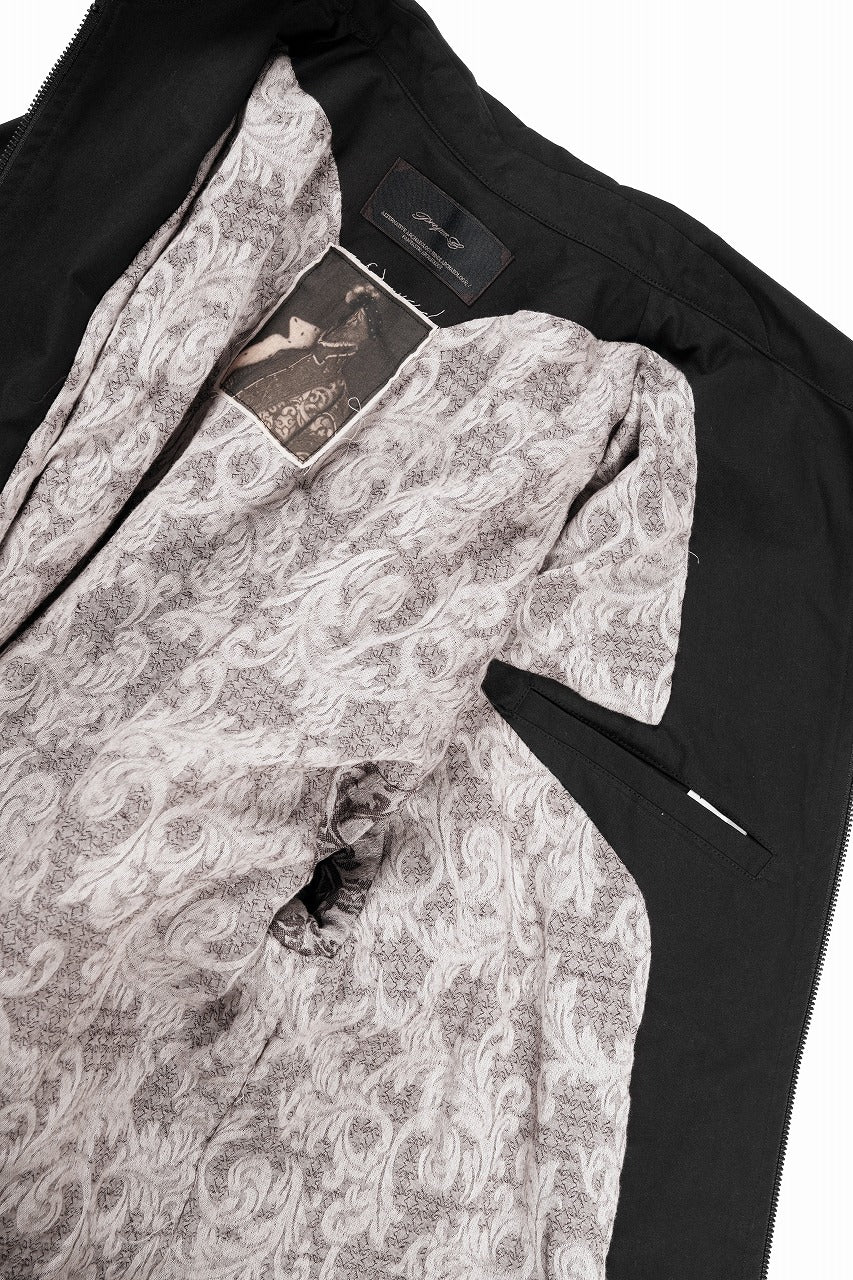 Professor.E DRAWSTRING COACH JACKET (BLACK) - Image 21