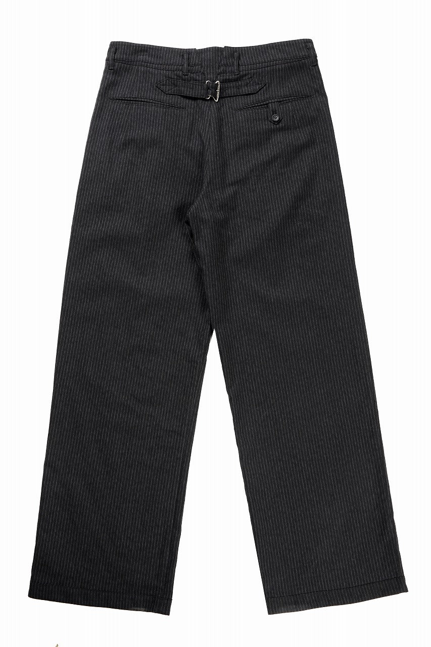 Professor.E E’TRIPED PANTS (BLACK) - Image 2