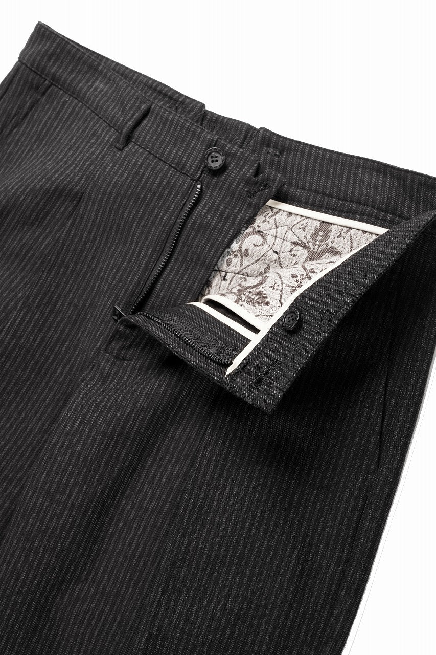 Professor.E E’TRIPED PANTS (BLACK) - Image 9