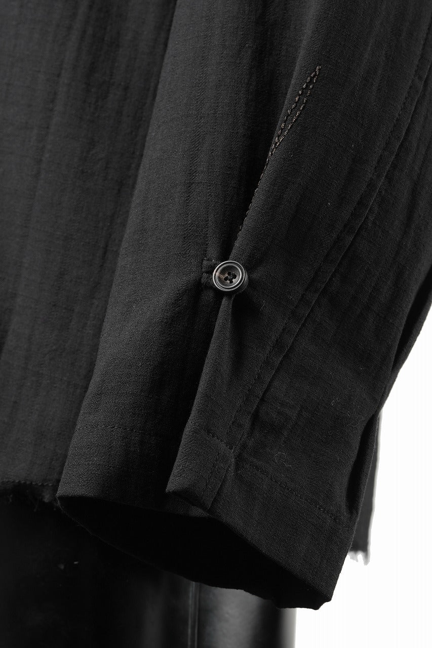 Professor.E EMBROIDERED SHIRT (BLACK) - Image 8