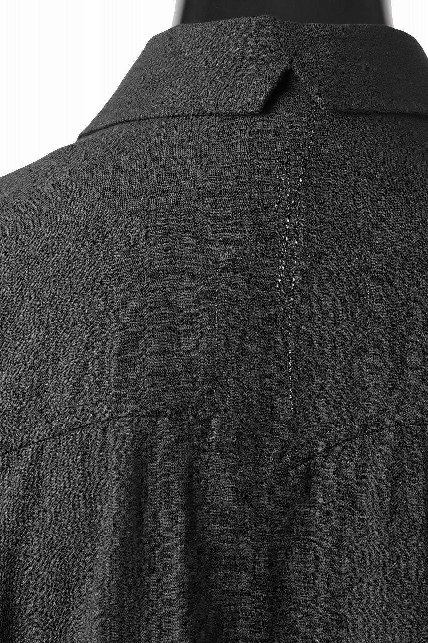 Professor.E EMBROIDERED SHIRT (BLACK) - Image 9