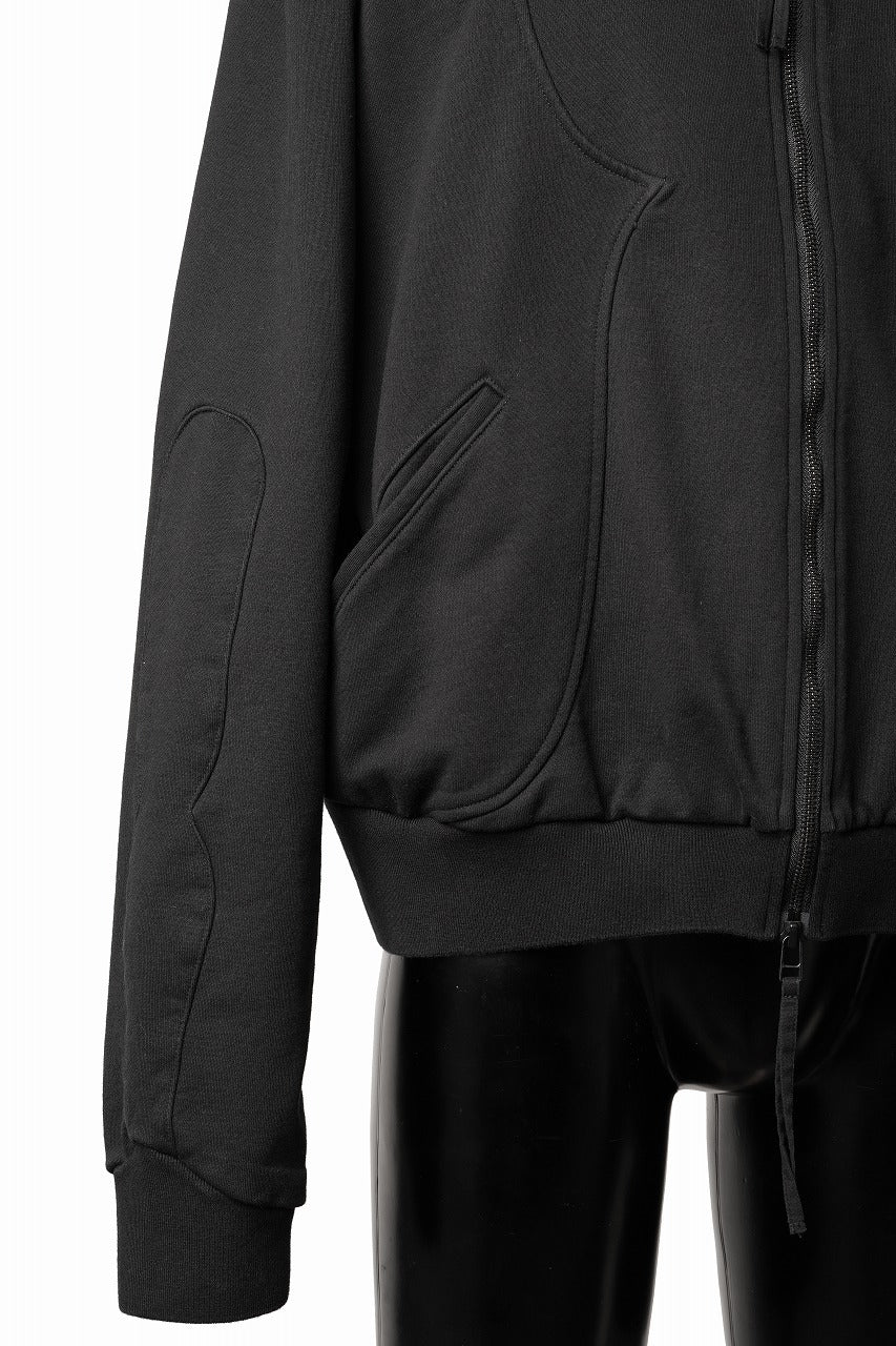 Professor.E EMBROIDERED ZIPPER JACKET (BLACK) - Image 6