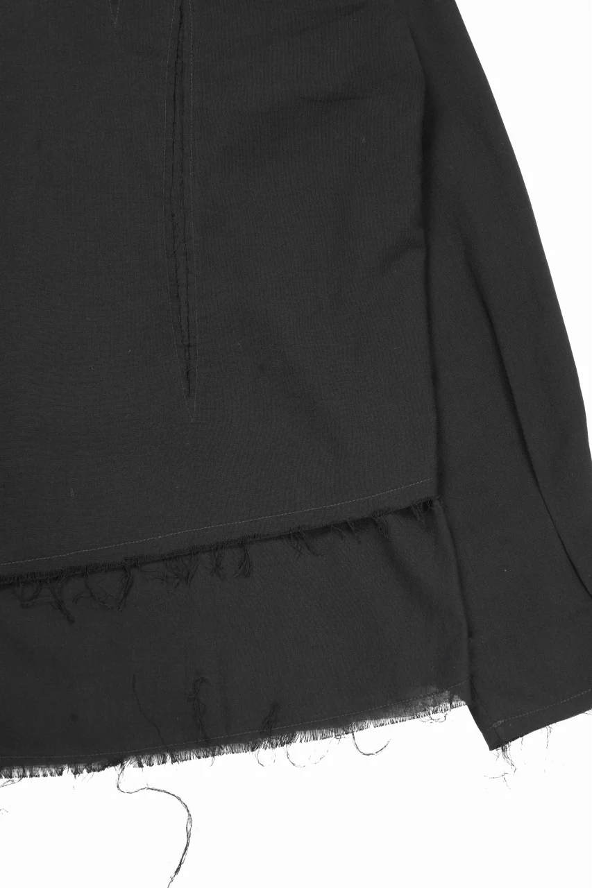 Professor.E LAYERED SHIRT (BLACK) - Image 10