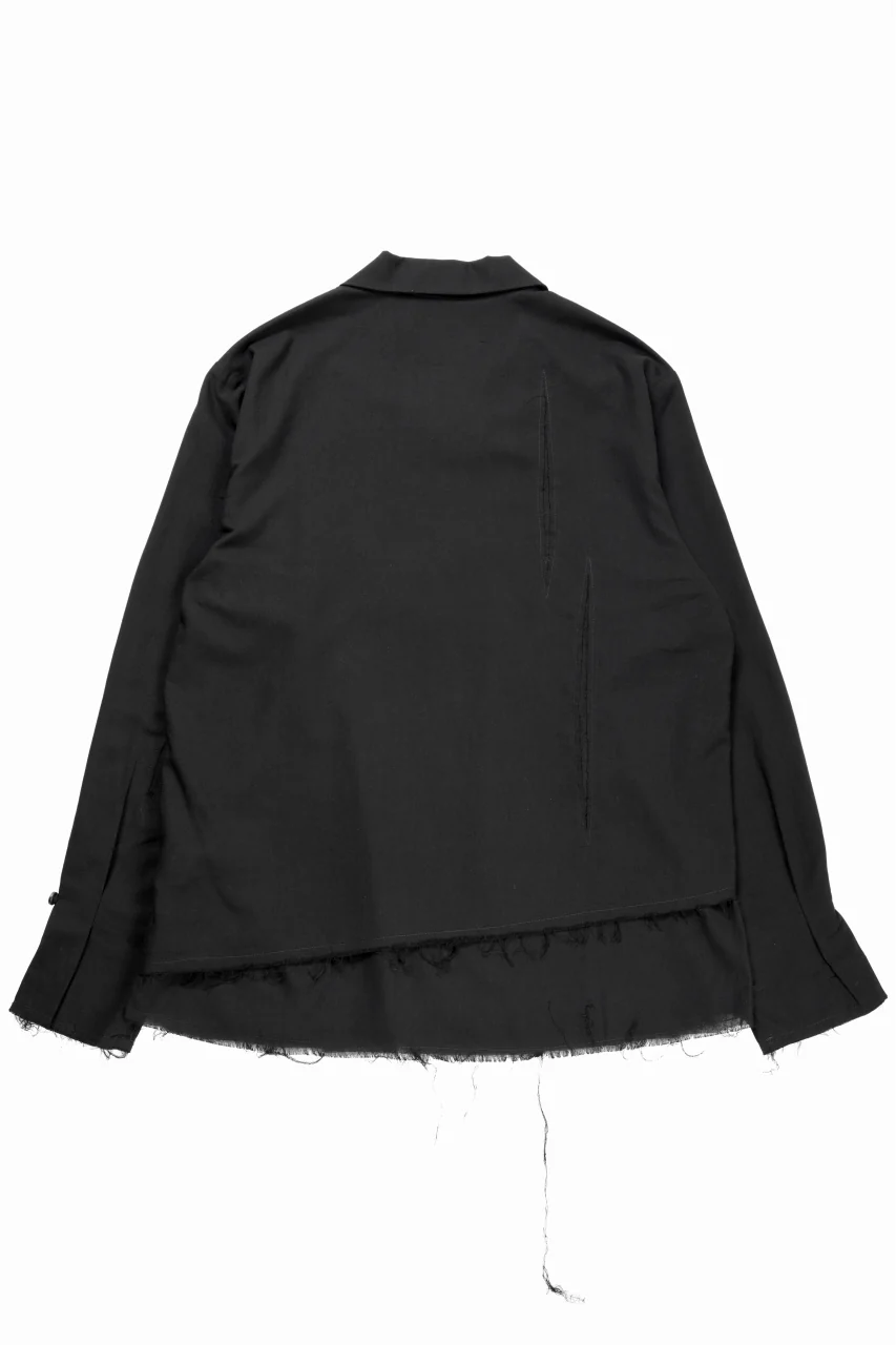 Professor.E LAYERED SHIRT (BLACK) - Image 3