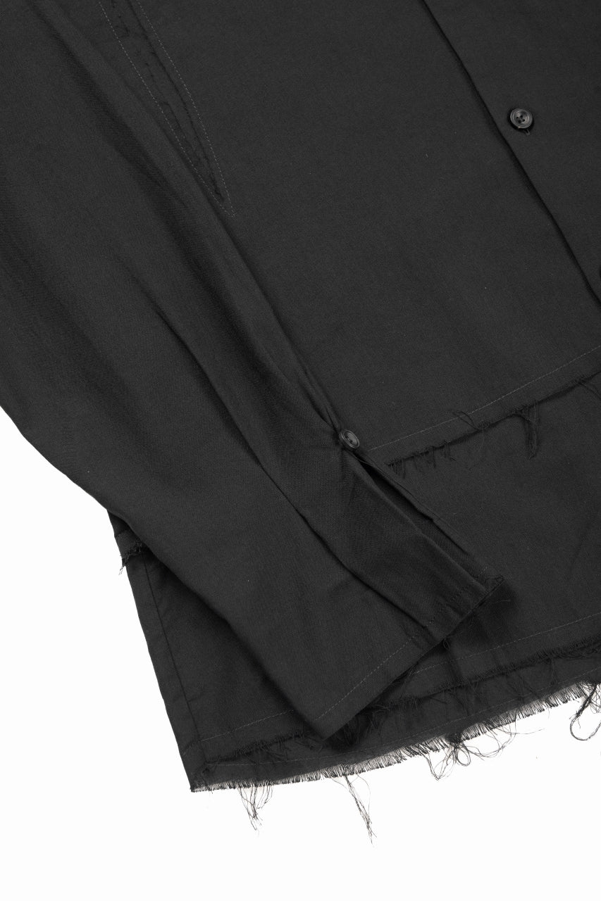 Professor.E LAYERED SHIRT (BLACK) - Image 9