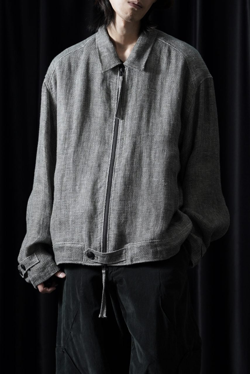 Professor.E MESH BOMBER JACKET (GREY)