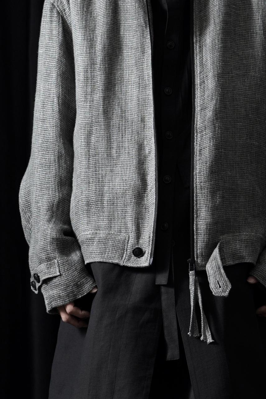 Professor.E MESH BOMBER JACKET (GREY) - Image 6
