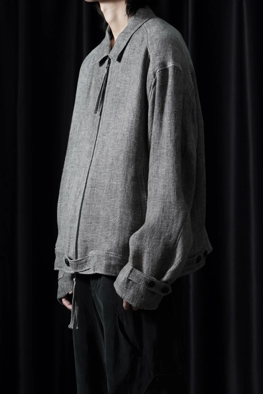 Professor.E MESH BOMBER JACKET (GREY) - Image 8