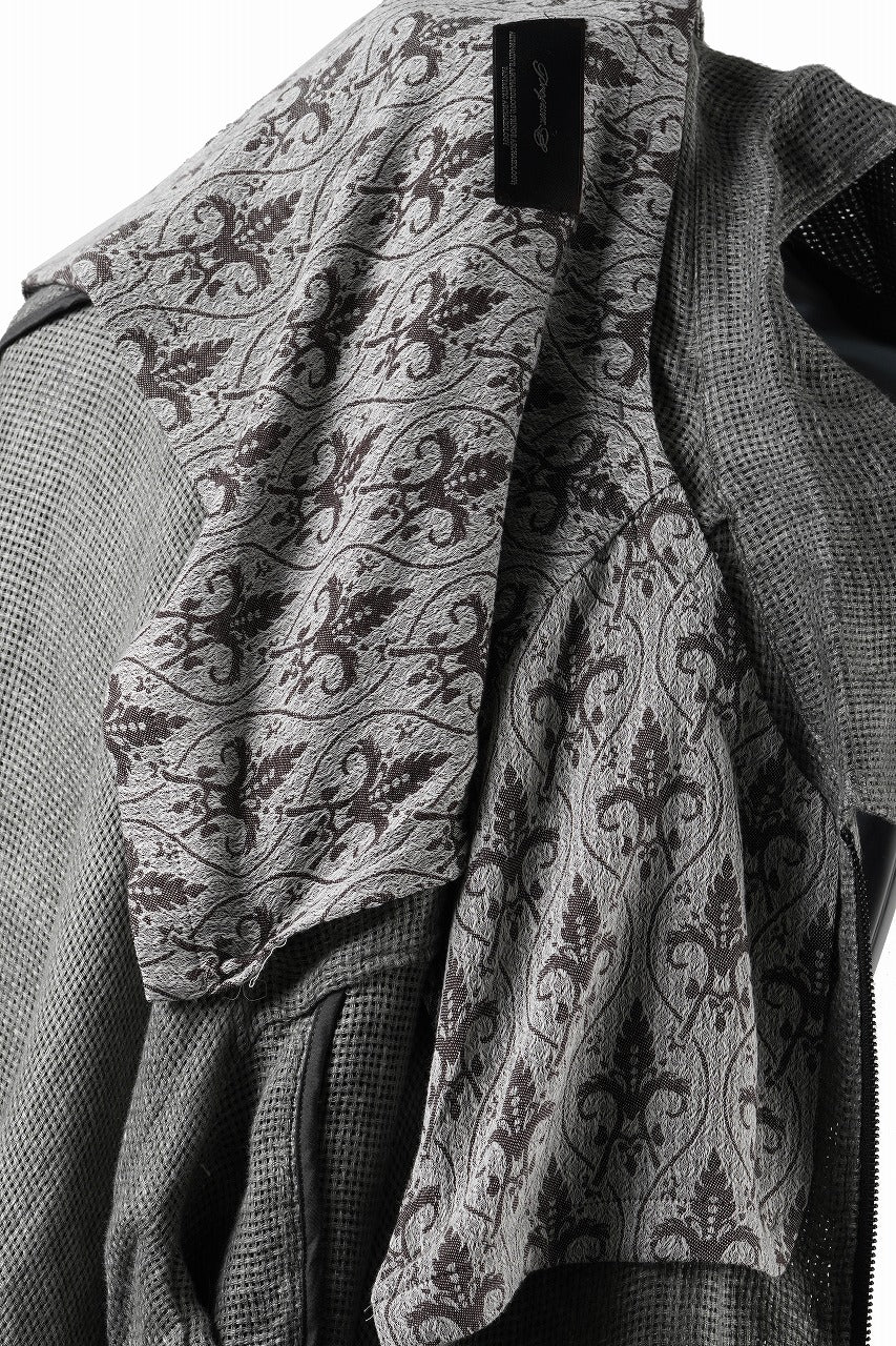 Professor.E MESH BOMBER JACKET (GREY) - Image 9