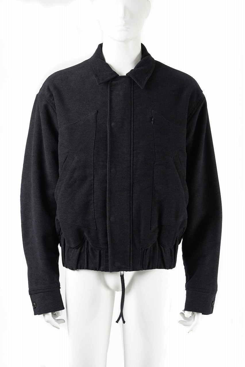 Professor.E PADDED BOMBER JACKET (BLACK) - Image 3