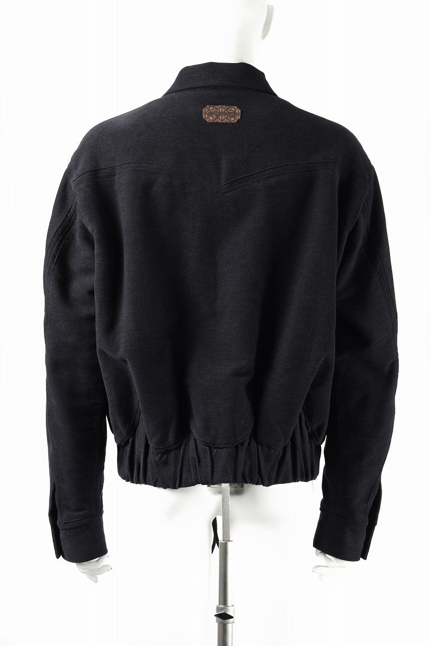 Professor.E PADDED BOMBER JACKET (BLACK) - Image 5