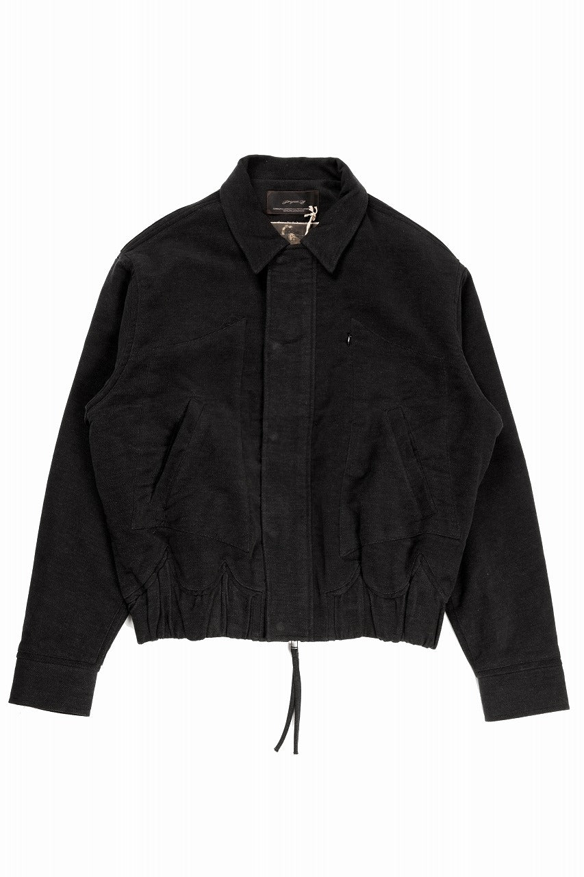 Professor.E PADDED BOMBER JACKET (BLACK) - Image 6
