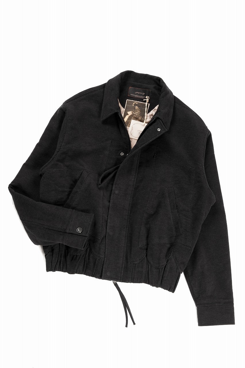 Professor.E PADDED BOMBER JACKET (BLACK) - Image 8