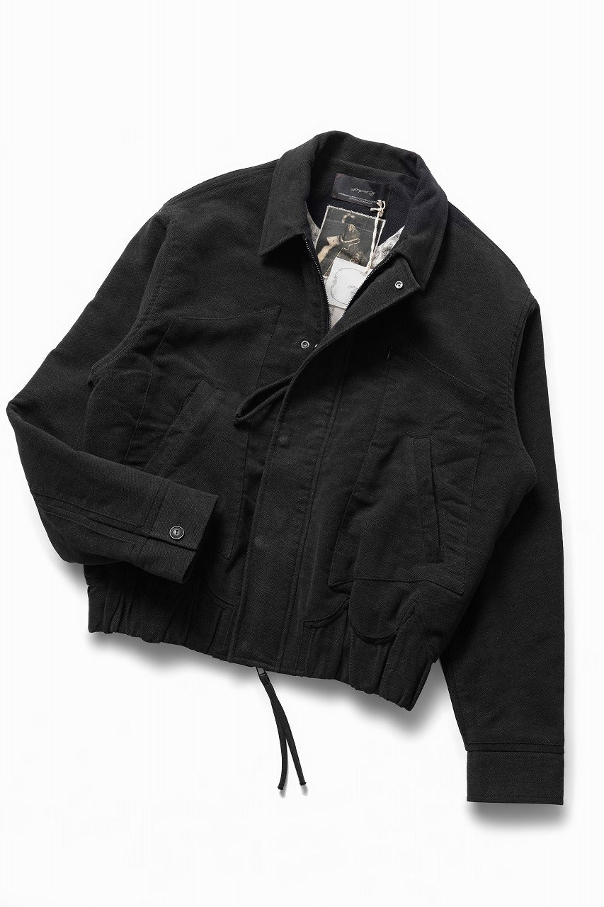 Professor.E PADDED BOMBER JACKET (BLACK) - Image 9