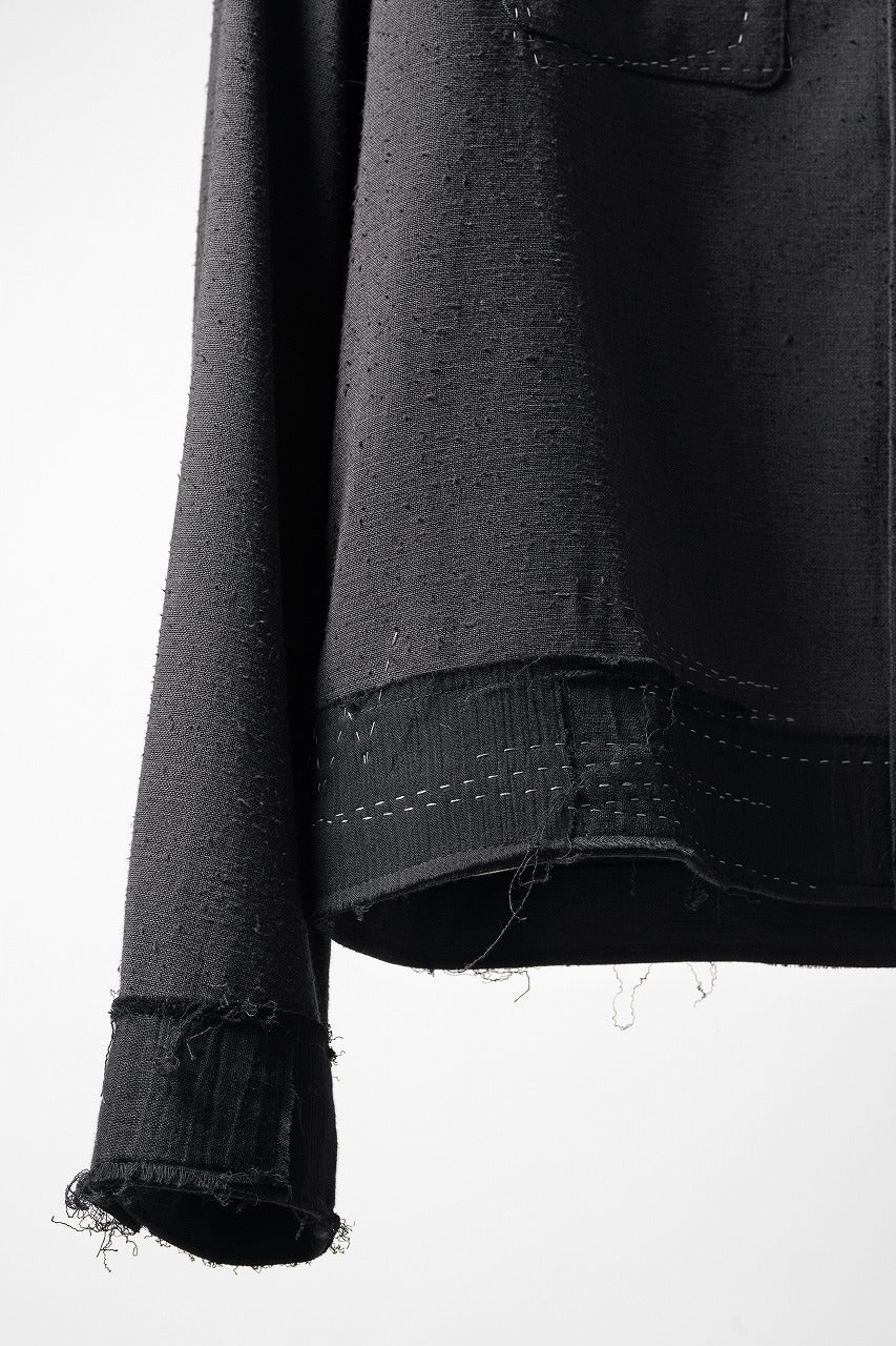 Professor.E STITCH WORK JACKET (BLACK) - Image 9