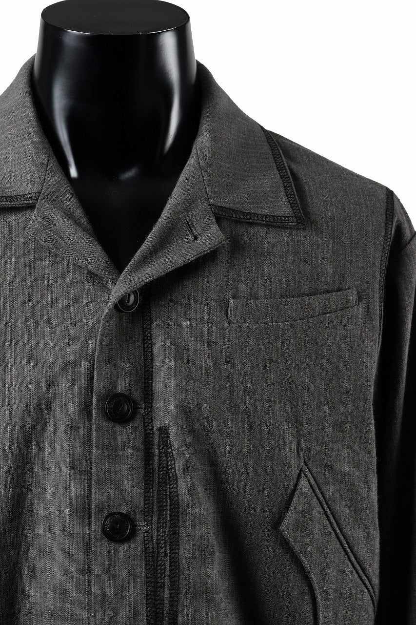 Professor.E "WIP" JACKET (GREY) - Image 7