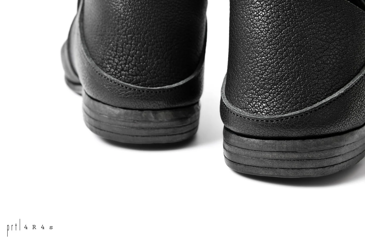 prtl x 4R4s exclusive 2way slip-on / Aniline buffalo "5-00M" (BLACK) - Image 38