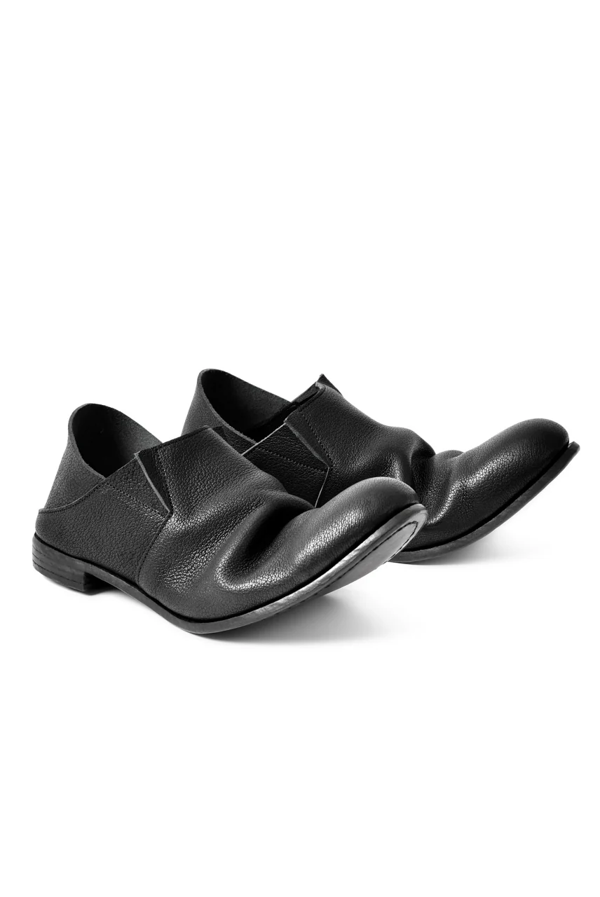 prtl x 4R4s exclusive 2way slip-on / Aniline buffalo "5-00M" (BLACK) - Image 6