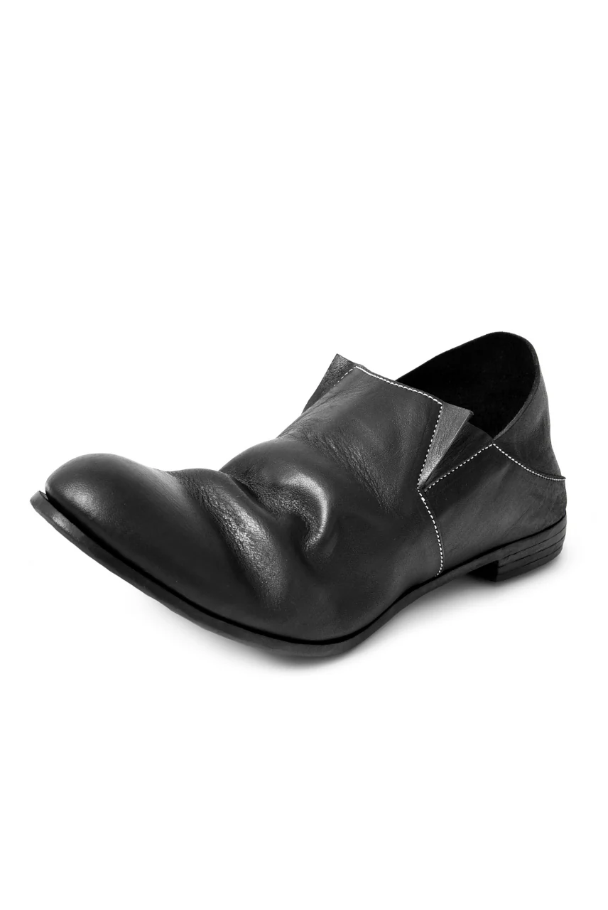 prtl x 4R4s exclusive 2way slip-on / Cavallo di Giappone - white stitch "5-8M2" (BLACK) - Image 18