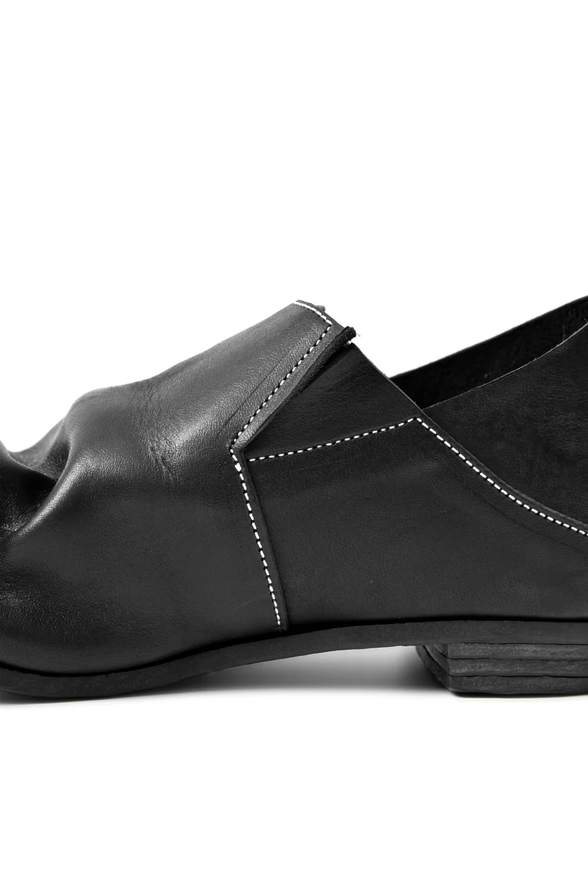 prtl x 4R4s exclusive 2way slip-on / Cavallo di Giappone - white stitch "5-8M2" (BLACK) - Image 22