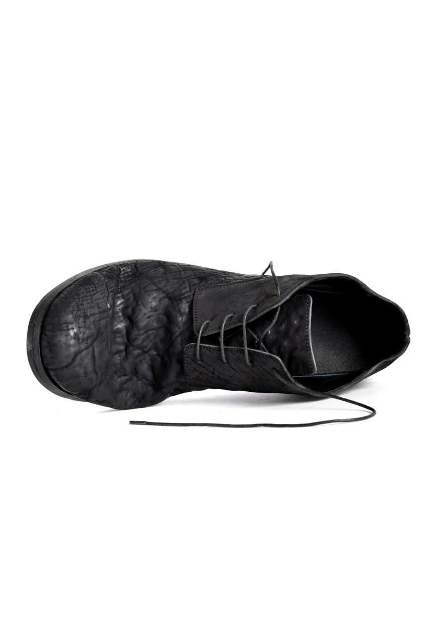 prtl x 4R4s exclusive Derby Shoes / CordovanSplit "No3-1M" (BLACK) - Image 15