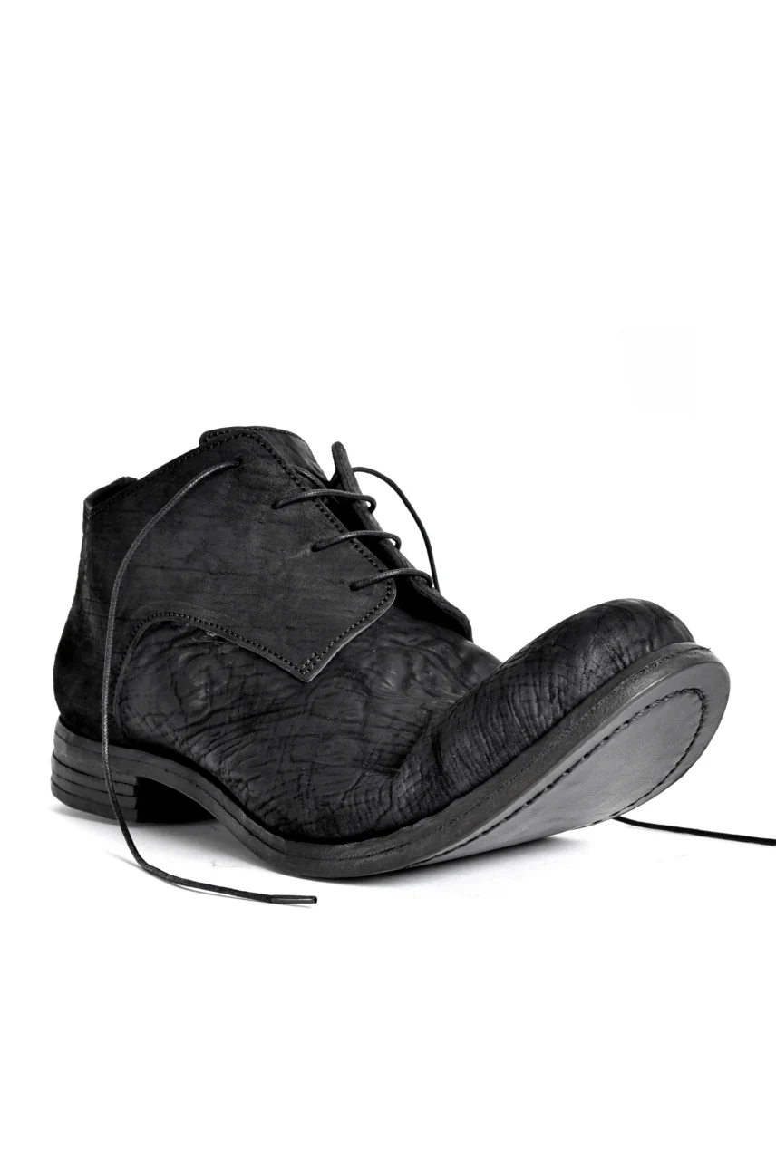 prtl x 4R4s exclusive Derby Shoes / CordovanSplit "No3-1M" (BLACK) - Image 20