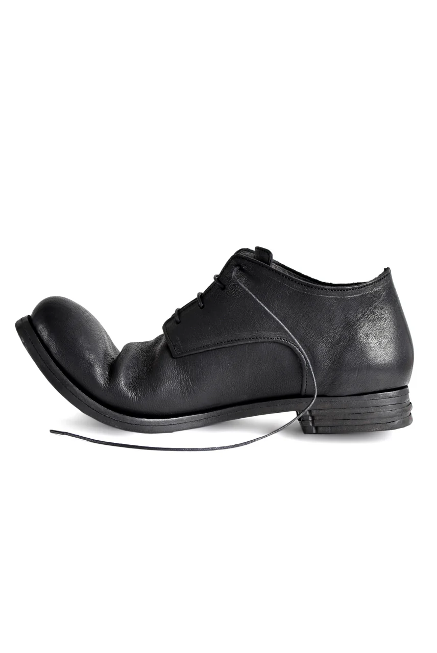 prtl x 4R4s exclusive Derby Shoes / Yezo Deer "No 3-3M" (BLACK) - Image 16
