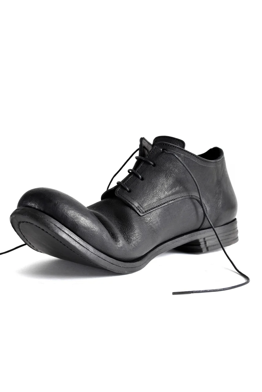 prtl x 4R4s exclusive Derby Shoes / Yezo Deer "No 3-3M" (BLACK) - Image 17