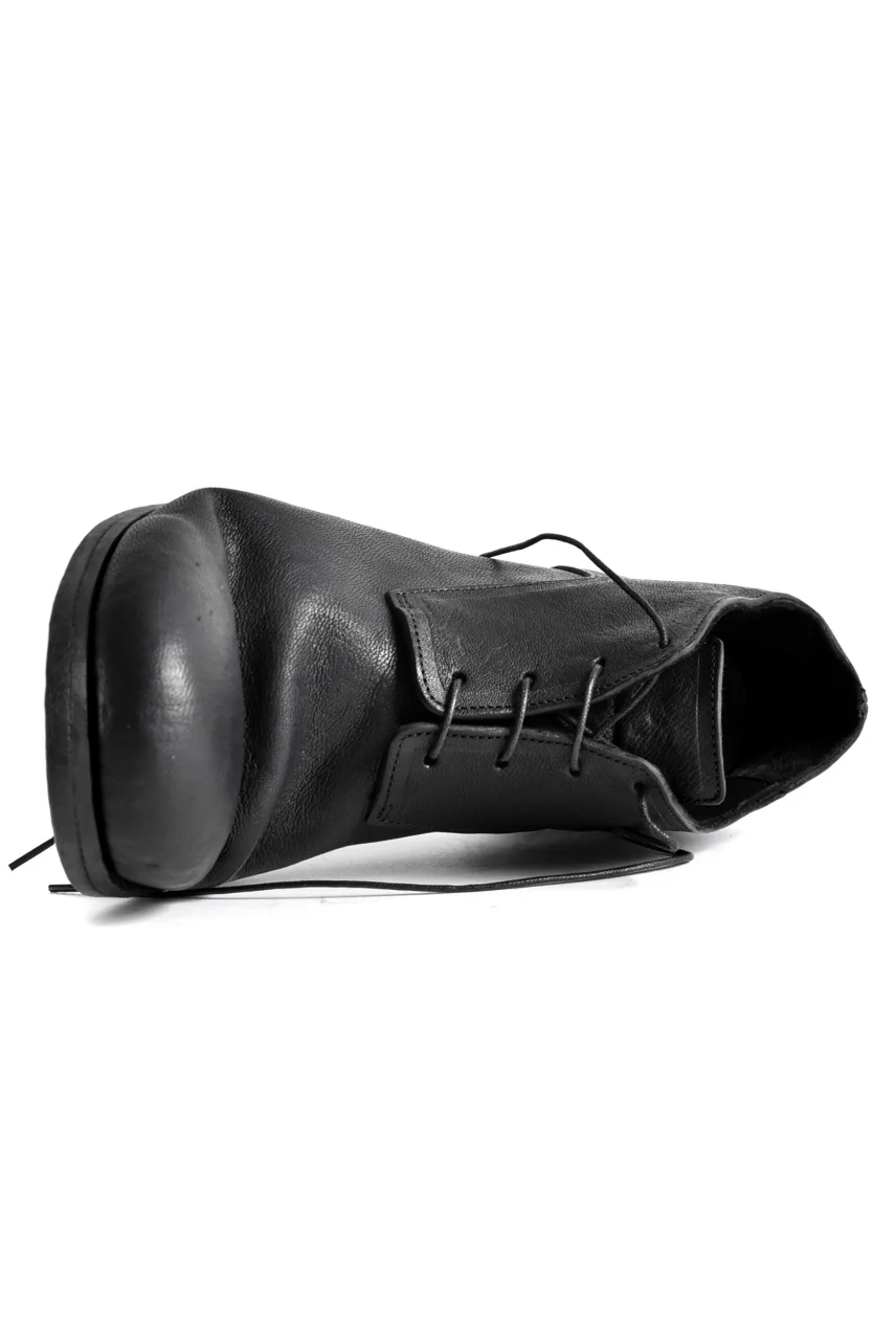 prtl x 4R4s exclusive Derby Shoes / Yezo Deer "No 3-3M" (BLACK) - Image 18