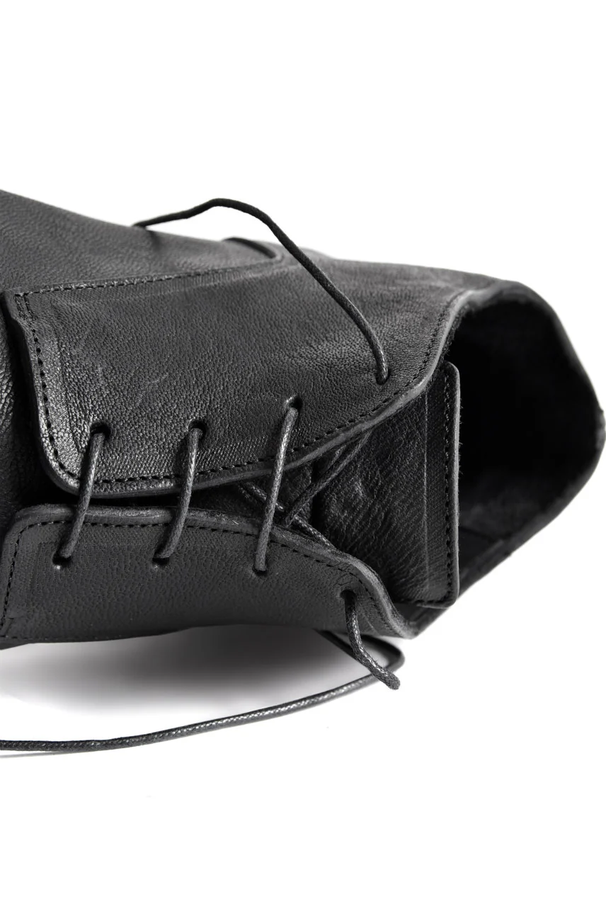 prtl x 4R4s exclusive Derby Shoes / Yezo Deer "No 3-3M" (BLACK) - Image 19