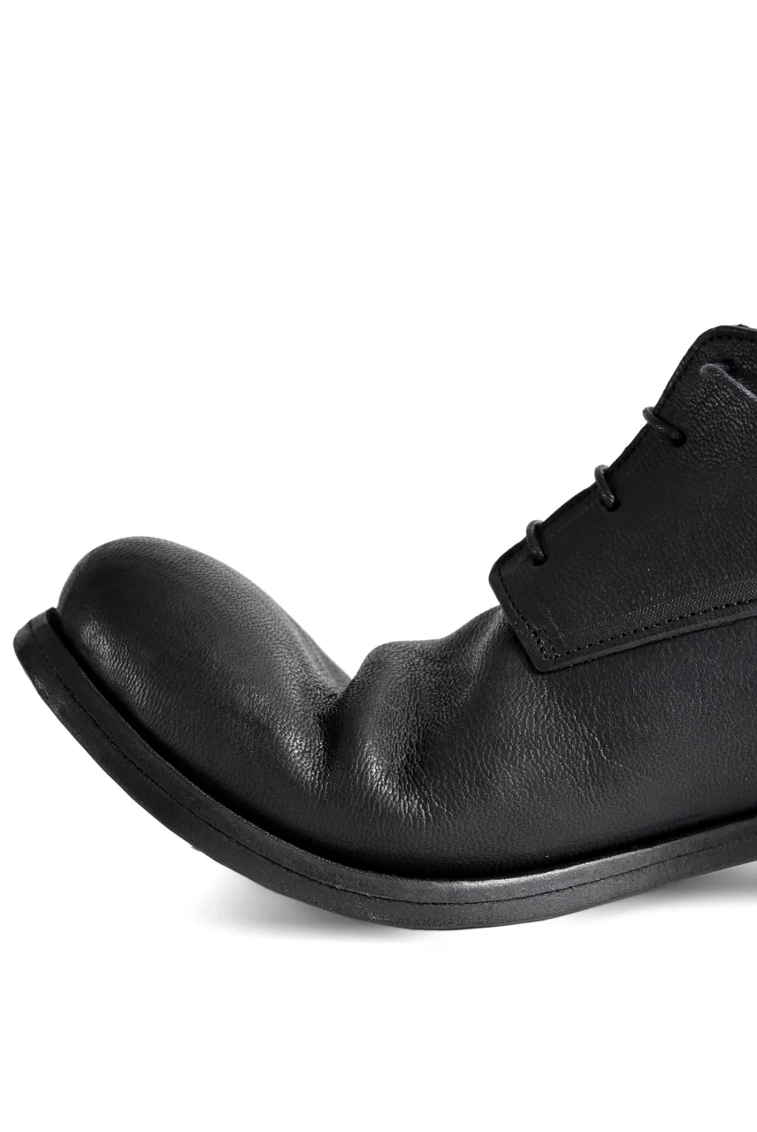 prtl x 4R4s exclusive Derby Shoes / Yezo Deer "No 3-3M" (BLACK) - Image 21