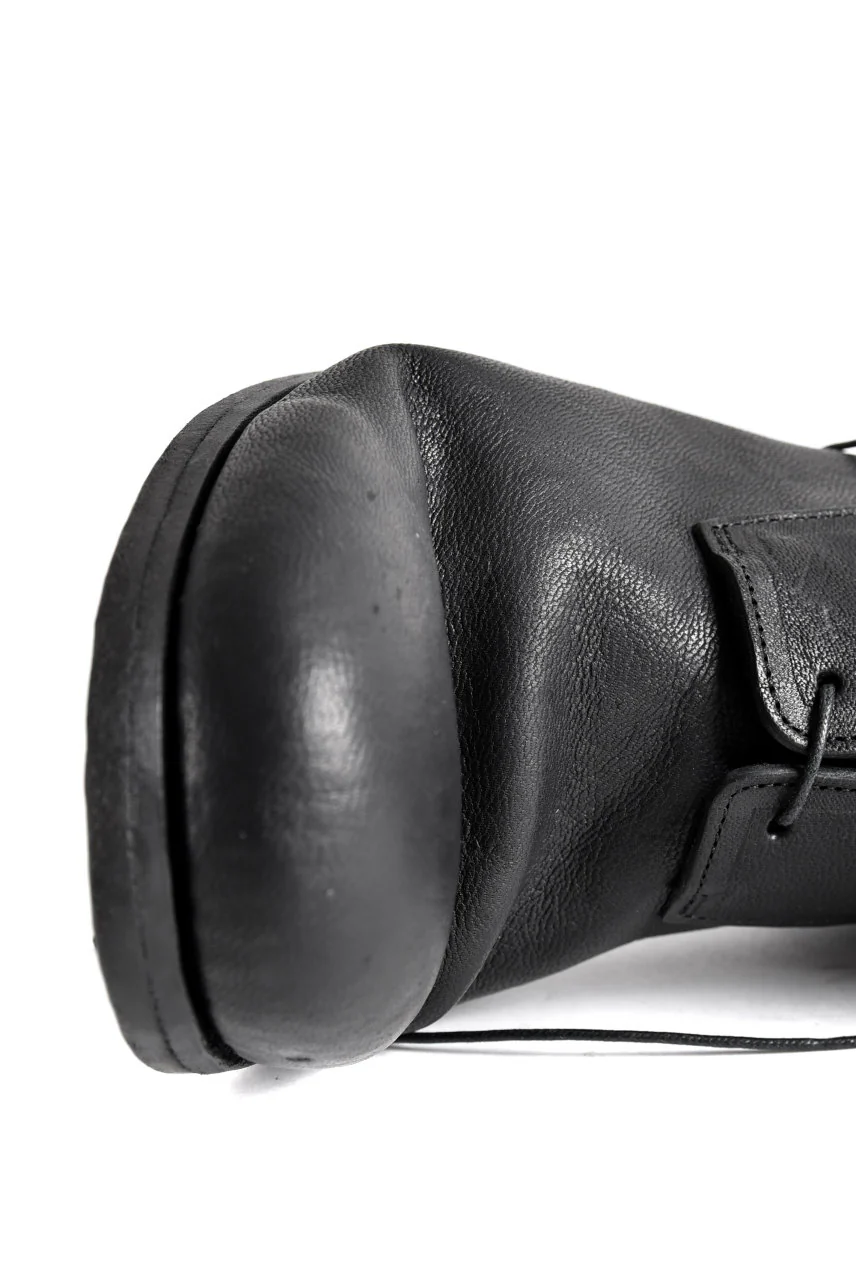 prtl x 4R4s exclusive Derby Shoes / Yezo Deer "No 3-3M" (BLACK) - Image 23