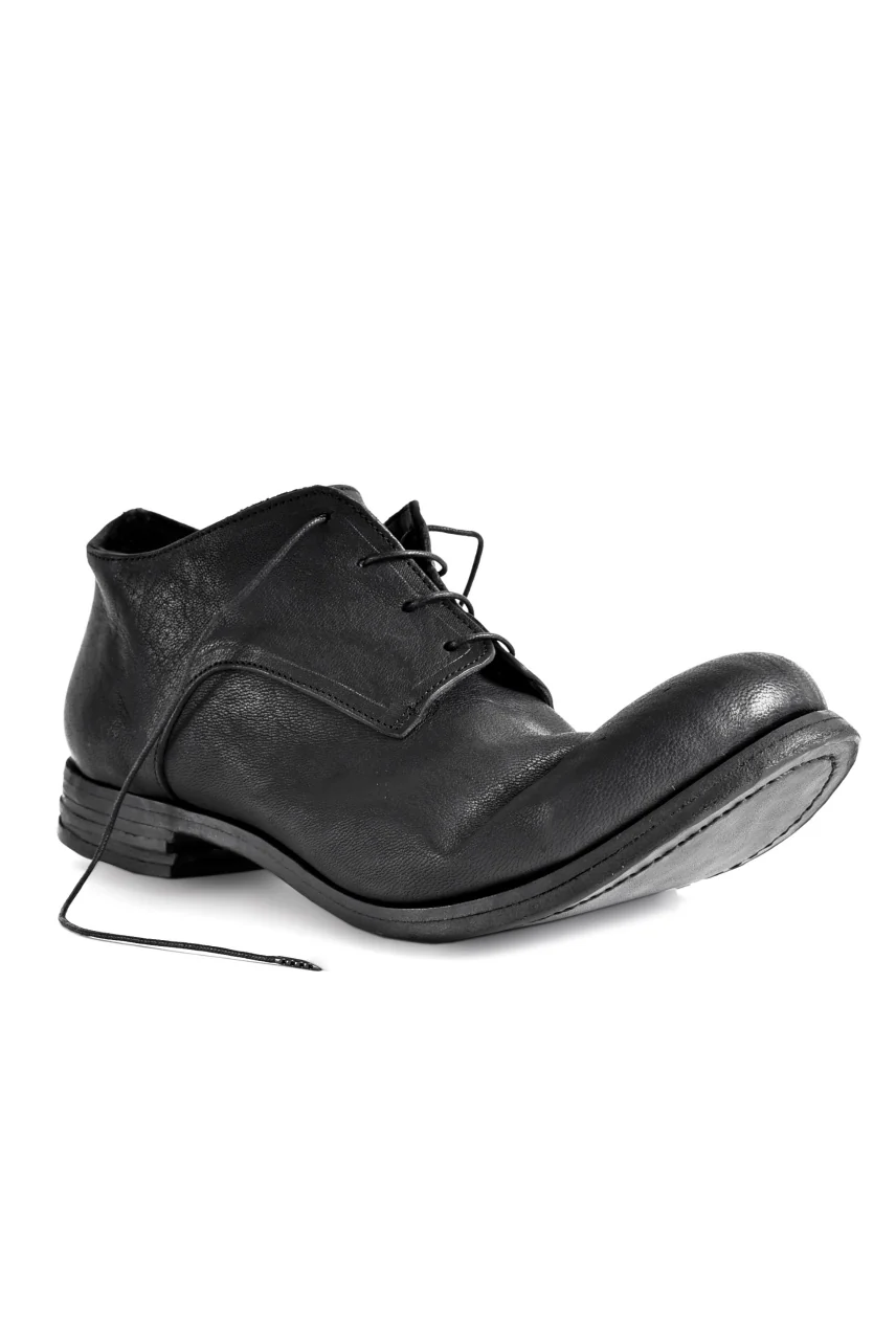 prtl x 4R4s exclusive Derby Shoes / Yezo Deer "No 3-3M" (BLACK) - Image 25