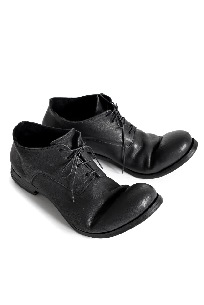 prtl x 4R4s exclusive Derby Shoes / Yezo Deer "No 3-3M" (BLACK) - Image 3